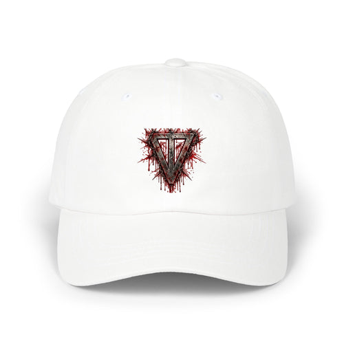 Dad Cap — Distressed Military Triangle Logo Hat