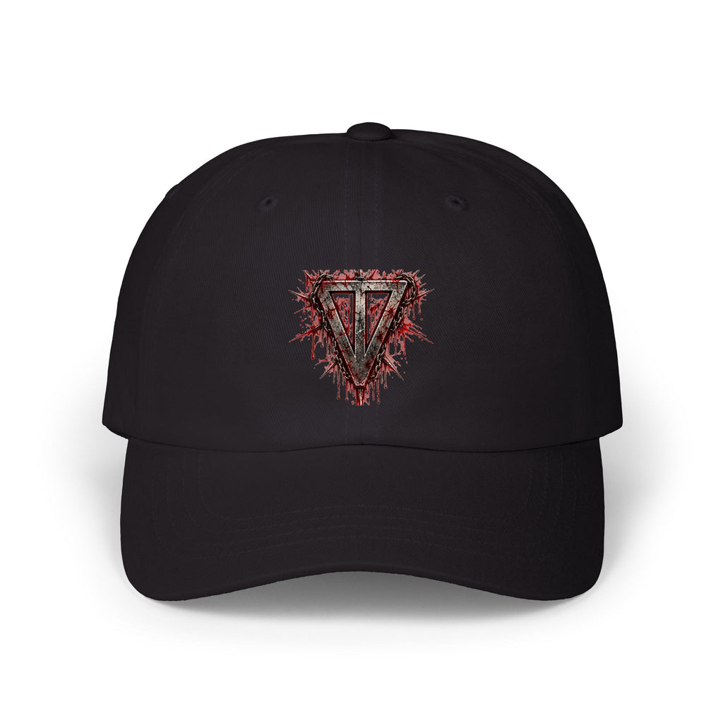 Dad Cap — Distressed Military Triangle Logo Hat