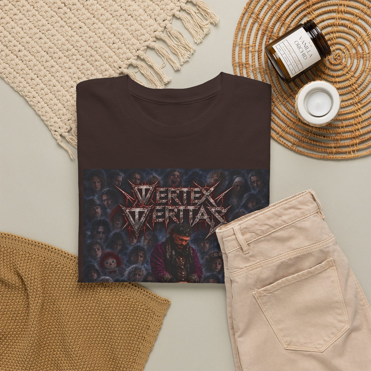 Vertex Veritas Band T‑Shirt — 30 Demons Strong Metal Tee